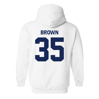 Rice - NCAA Football : Elijah Brown - Classic Shersey Hooded Sweatshirt-2