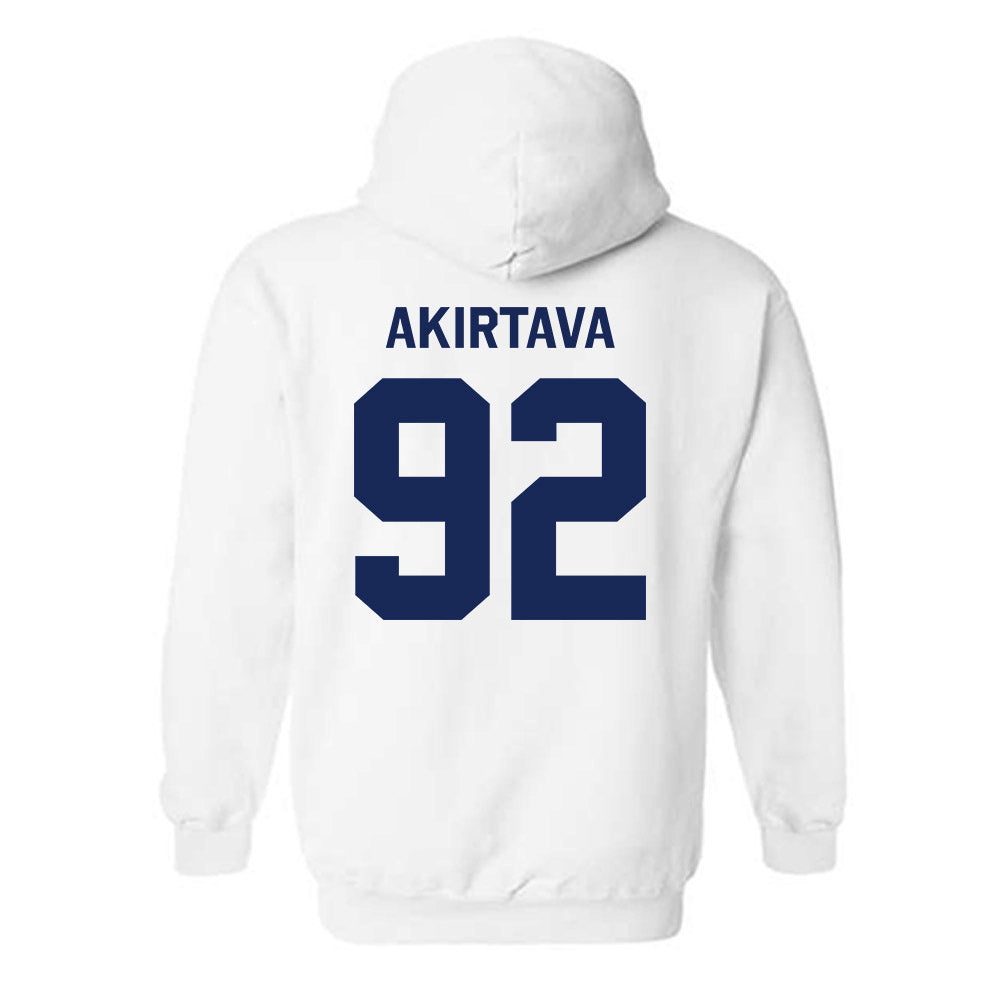 Rice - NCAA Football : Luca Akirtava - Classic Shersey Hooded Sweatshirt-1