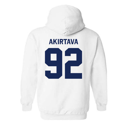 Rice - NCAA Football : Luca Akirtava - Classic Shersey Hooded Sweatshirt-1