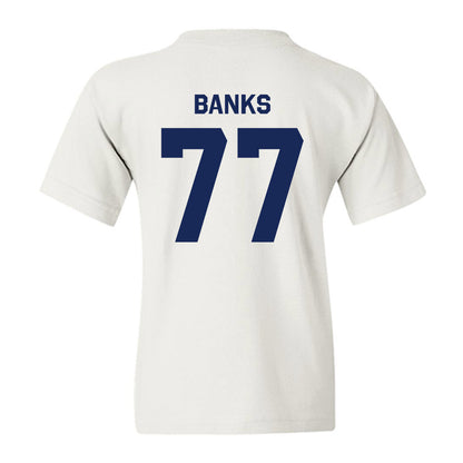 Rice - NCAA Football : Brant Banks - Classic Shersey Youth T-Shirt-1