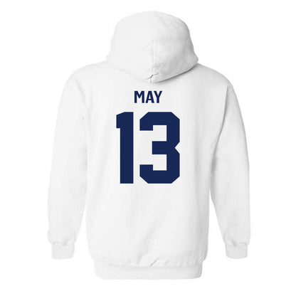 Rice - NCAA Football : Tariq May - Classic Shersey Hooded Sweatshirt-2