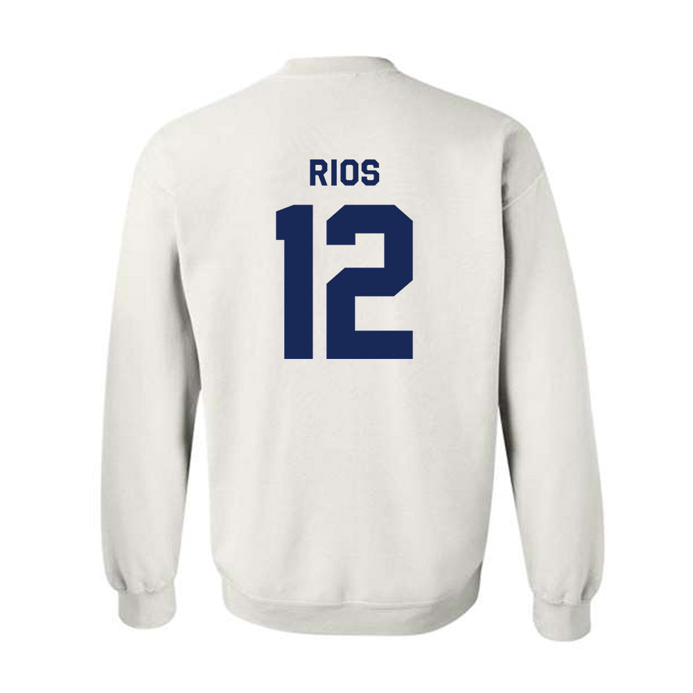 Rice - NCAA Baseball : Lorenzo Rios - Classic Shersey Crewneck Sweatshirt-1