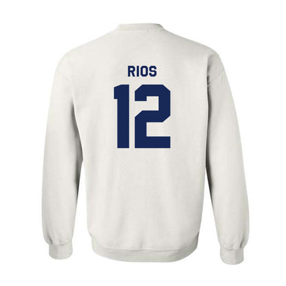 Rice - NCAA Baseball : Lorenzo Rios - Classic Shersey Crewneck Sweatshirt-1