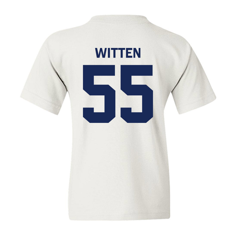Rice - NCAA Football : CJ Witten - Classic Shersey Youth T-Shirt-1