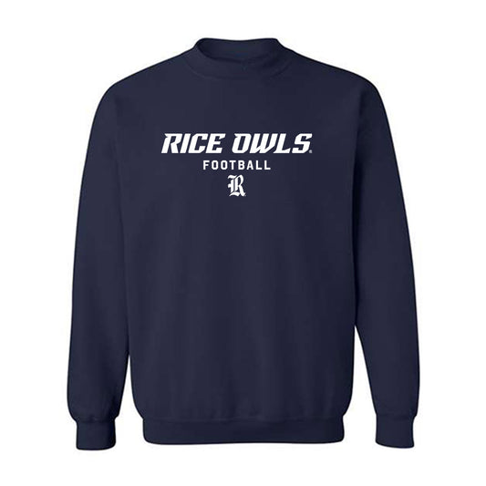 Rice - NCAA Football : Michael Amey III - Classic Shersey Crewneck Sweatshirt-0
