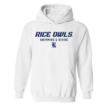 Rice - NCAA Women's Swimming & Diving : Antonina Harned - Classic Shersey Hooded Sweatshirt-0
