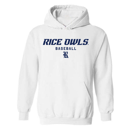 Rice - NCAA Baseball : Ty Baker - Classic Shersey Hooded Sweatshirt-0