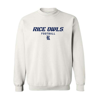 Rice - NCAA Football : Phoenix Derichsweiler - Classic Shersey Crewneck Sweatshirt-0