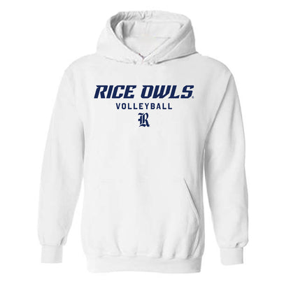 Rice - NCAA Women's Volleyball : Aaliyah Smith - Classic Shersey Hooded Sweatshirt-0