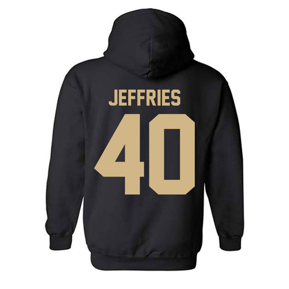 Purdue - NCAA Football : Ian Jeffries - Classic Shersey Hooded Sweatshirt-1