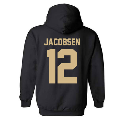 Purdue - NCAA Men's Basketball : Daniel Jacobsen - Classic Shersey Hooded Sweatshirt-1