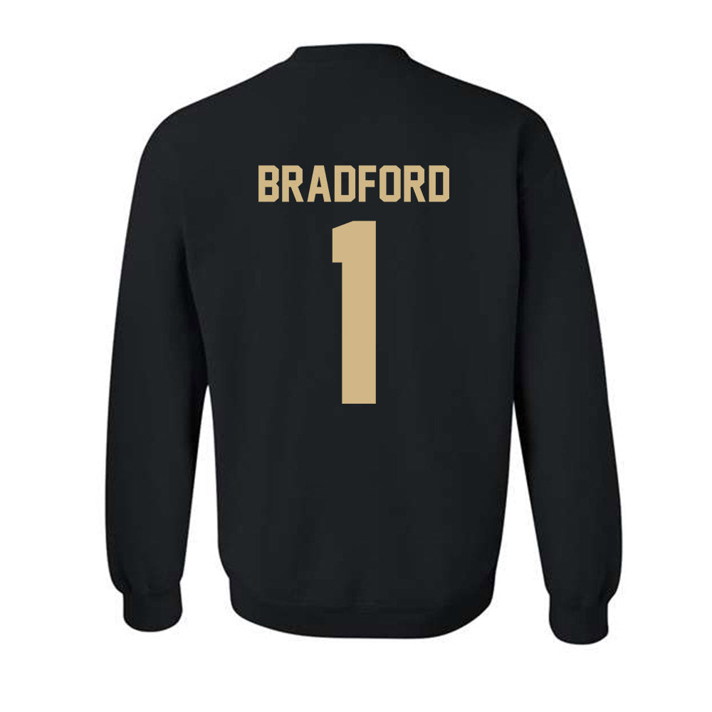 Purdue - NCAA Football : Smiley Bradford - Classic Shersey Crewneck Sweatshirt-3