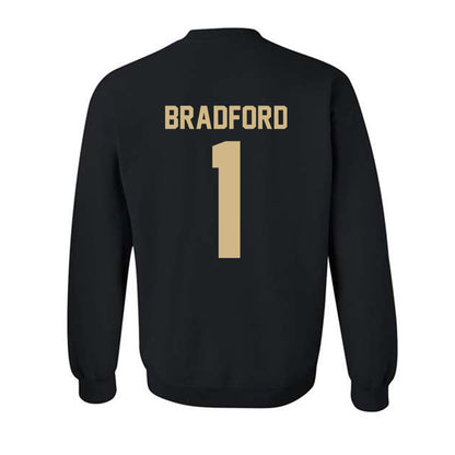 Purdue - NCAA Football : Smiley Bradford - Classic Shersey Crewneck Sweatshirt-3
