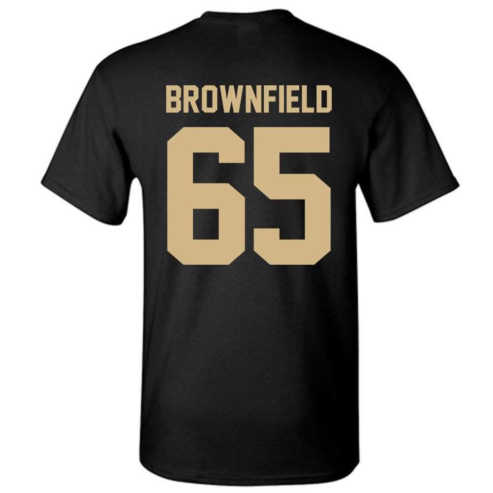 Purdue - NCAA Football : Brock Brownfield - Classic Shersey T-Shirt-1