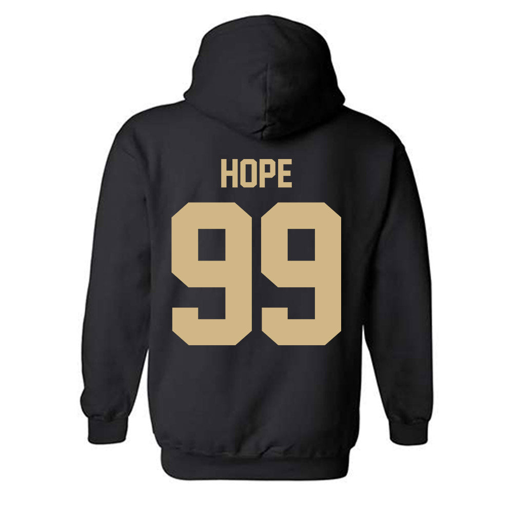Purdue - NCAA Football : Josiah Hope - Classic Shersey Hooded Sweatshirt-1
