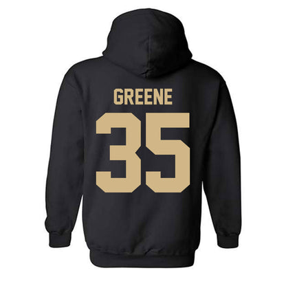 Purdue - NCAA Football : DJ Greene - Classic Shersey Hooded Sweatshirt-1