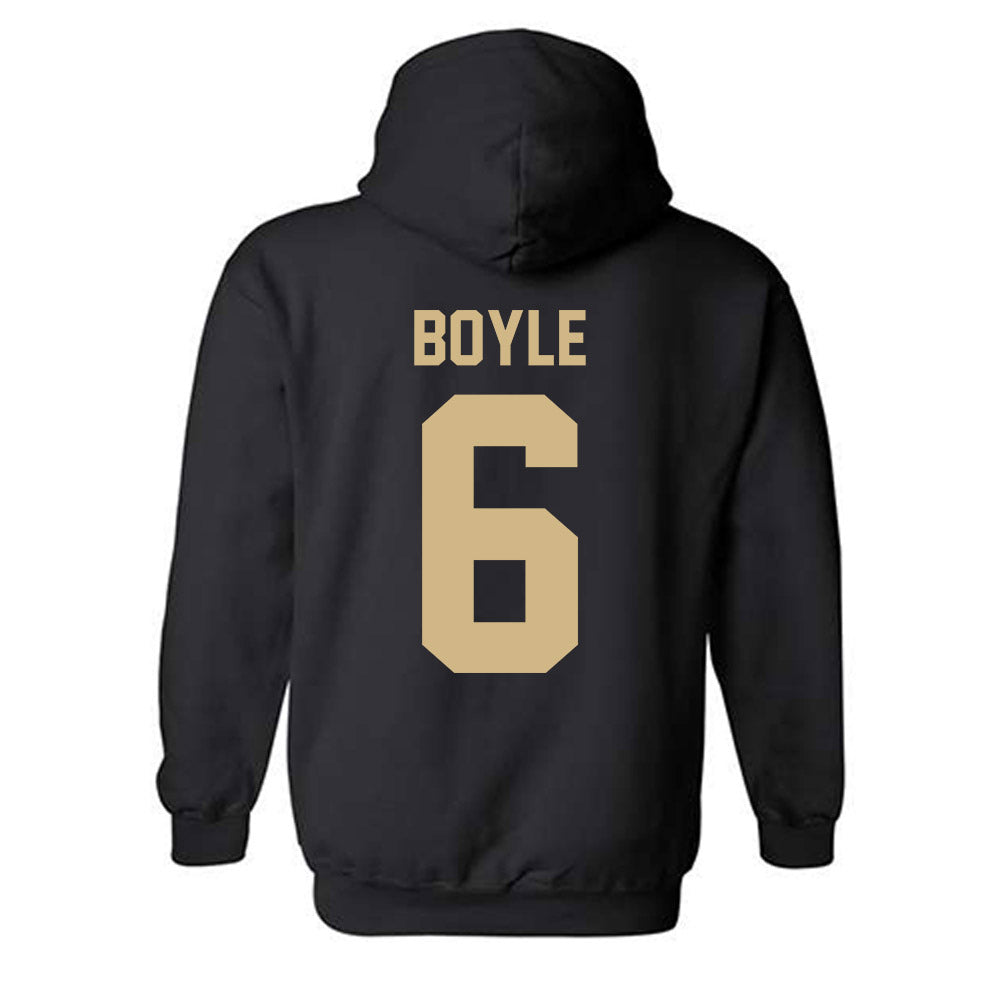 Purdue - NCAA Baseball : Westin Boyle - Classic Shersey Hooded Sweatshirt-1