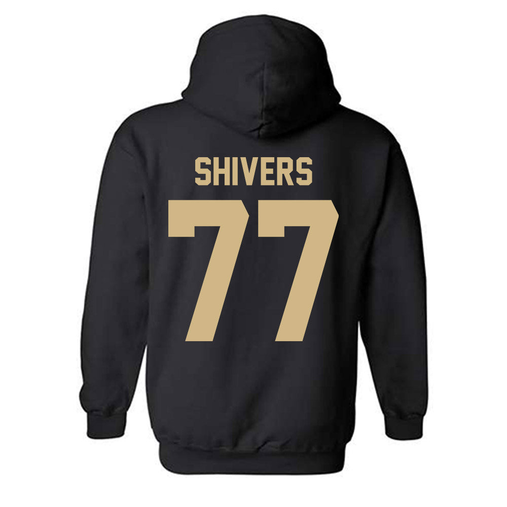 Purdue - NCAA Football : Jatavius Shivers - Classic Shersey Hooded Sweatshirt-3