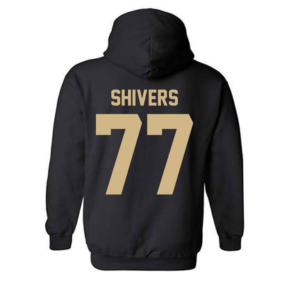 Purdue - NCAA Football : Jatavius Shivers - Classic Shersey Hooded Sweatshirt-3