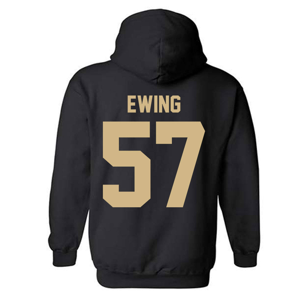 Purdue - NCAA Football : Tom Ewing - Classic Shersey Hooded Sweatshirt-1