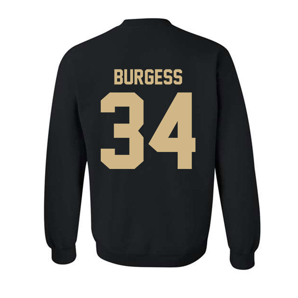 Purdue - NCAA Men's Basketball : Raleigh Burgess - Classic Shersey Crewneck Sweatshirt-3