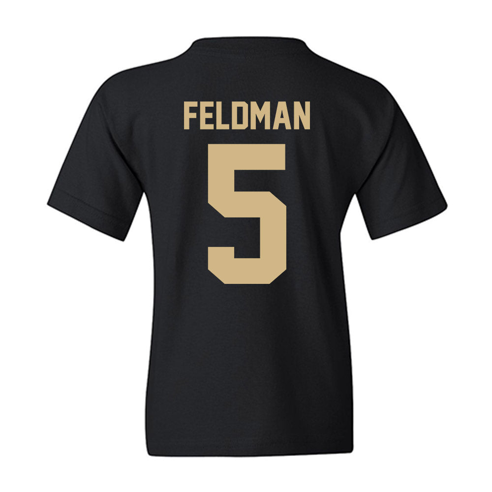 Purdue - NCAA Women's Basketball : Taylor Feldman - Classic Shersey Youth T-Shirt-1