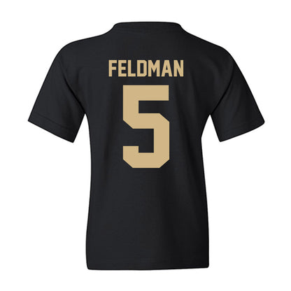 Purdue - NCAA Women's Basketball : Taylor Feldman - Classic Shersey Youth T-Shirt-1