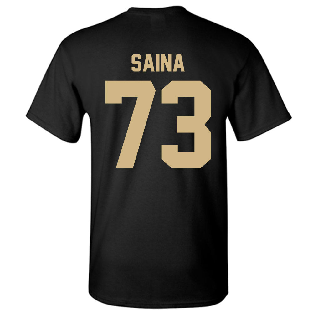 Purdue - NCAA Football : Makai Saina - Classic Shersey T-Shirt-3