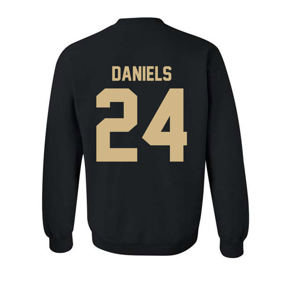 Purdue - NCAA Football : Raderrion Daniels - Classic Shersey Crewneck Sweatshirt-3