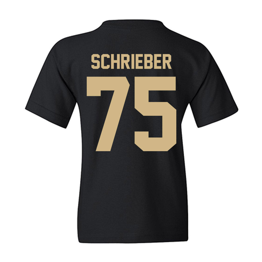 Purdue - NCAA Football : Rico Schrieber - Classic Shersey Youth T-Shirt-3