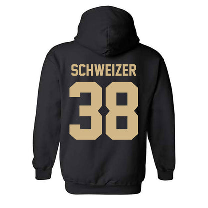 Purdue - NCAA Baseball : Evan Schweizer - Classic Shersey Hooded Sweatshirt-1
