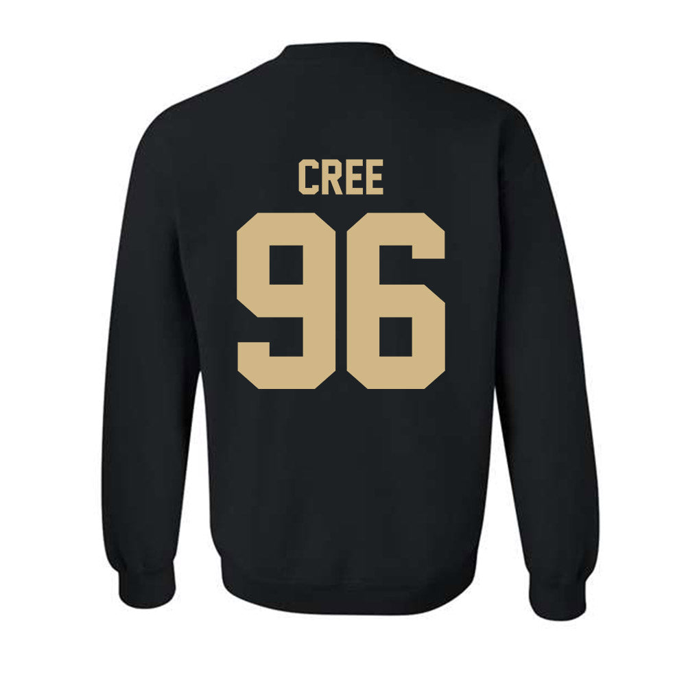 Purdue - NCAA Football : Jordan Cree - Classic Shersey Crewneck Sweatshirt-1