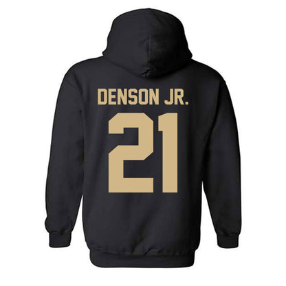 Purdue - NCAA Football : Justin Denson Jr. - Classic Shersey Hooded Sweatshirt-1