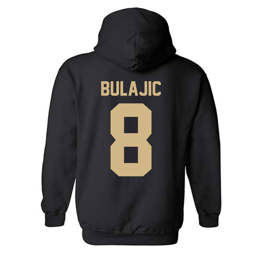 Purdue - NCAA Women's Basketball : Jelena Bulajic - Classic Shersey Hooded Sweatshirt-3