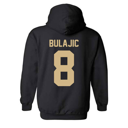 Purdue - NCAA Women's Basketball : Jelena Bulajic - Classic Shersey Hooded Sweatshirt-3