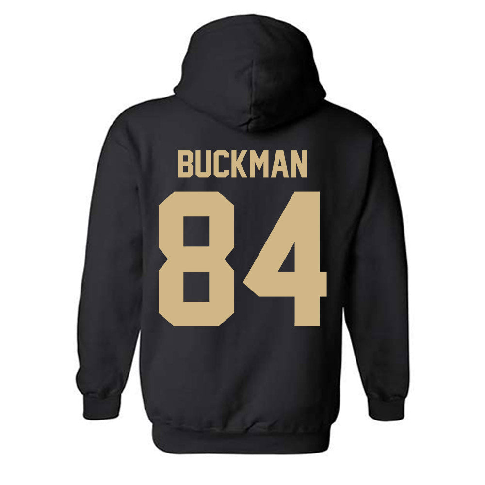 Purdue - NCAA Football : Nolan Buckman - Classic Shersey Hooded Sweatshirt-1