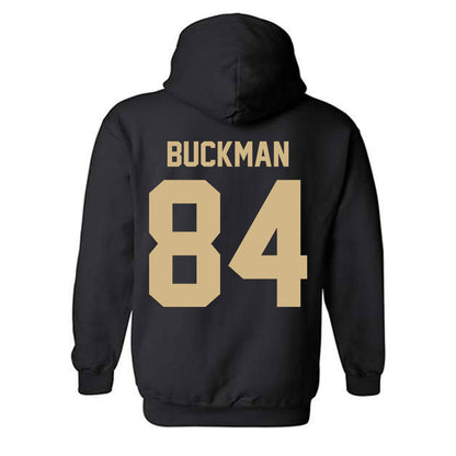 Purdue - NCAA Football : Nolan Buckman - Classic Shersey Hooded Sweatshirt-1