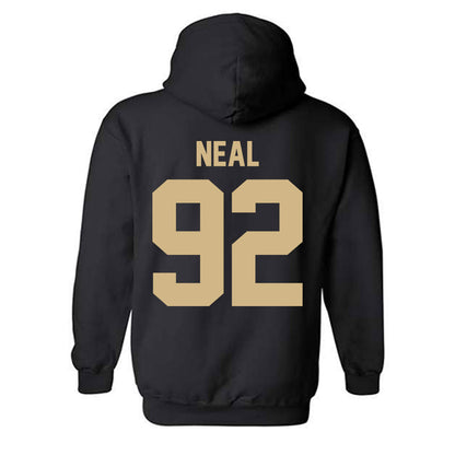 Purdue - NCAA Football : Curt Neal - Classic Shersey Hooded Sweatshirt-1