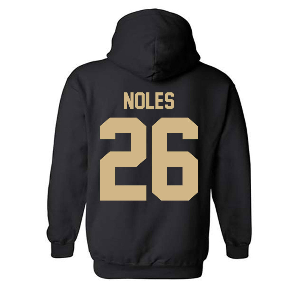 Purdue - NCAA Football : Dax Noles - Classic Shersey Hooded Sweatshirt-3