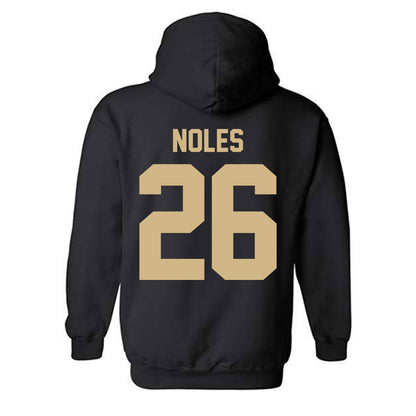 Purdue - NCAA Football : Dax Noles - Classic Shersey Hooded Sweatshirt-3
