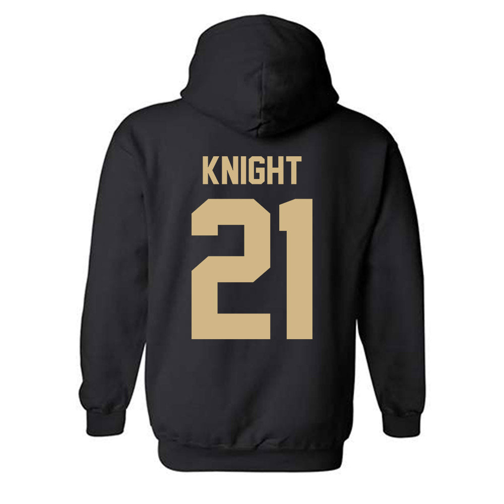 Purdue - NCAA Men's Basketball : Rivers Knight - Classic Shersey Hooded Sweatshirt-3