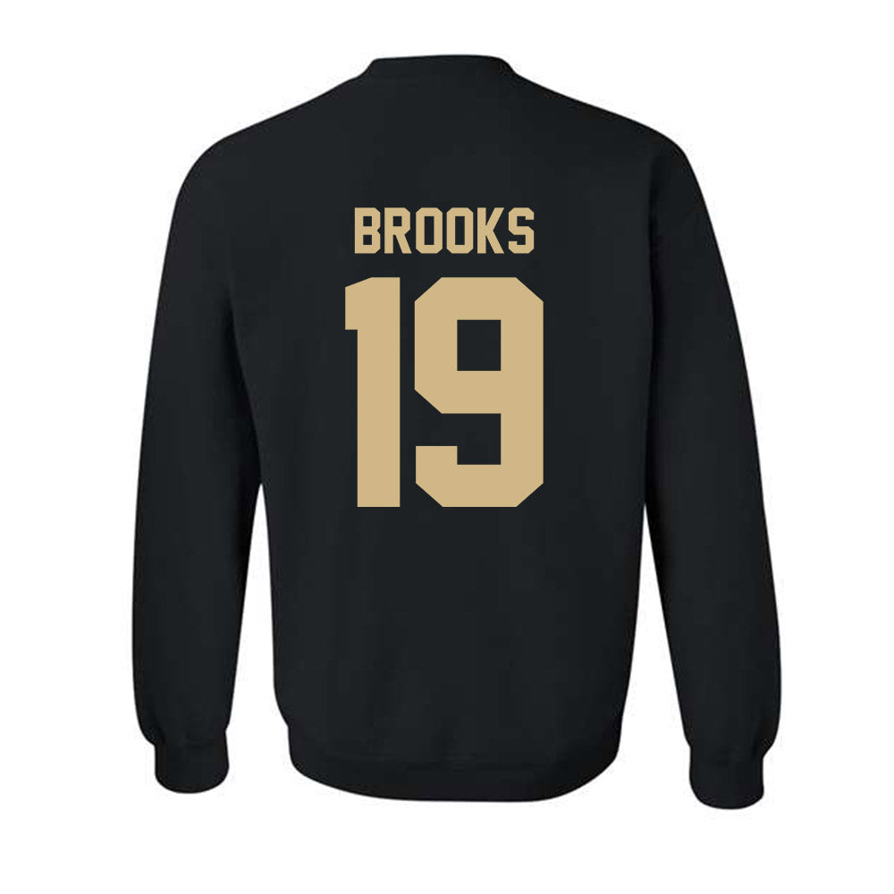Purdue - NCAA Football : Landon Brooks - Classic Shersey Crewneck Sweatshirt-1