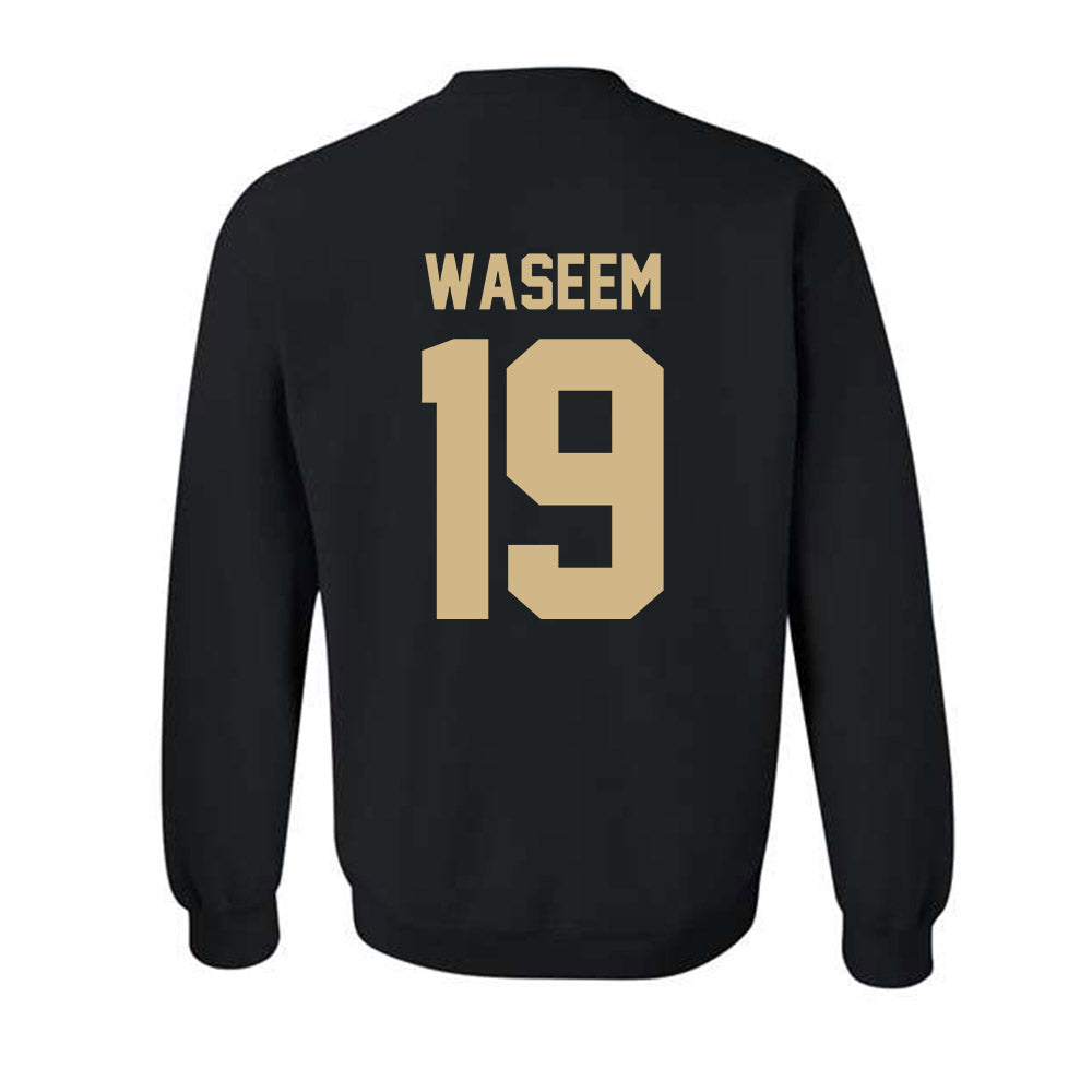Purdue - NCAA Football : Asaad Waseem - Classic Shersey Crewneck Sweatshirt-3