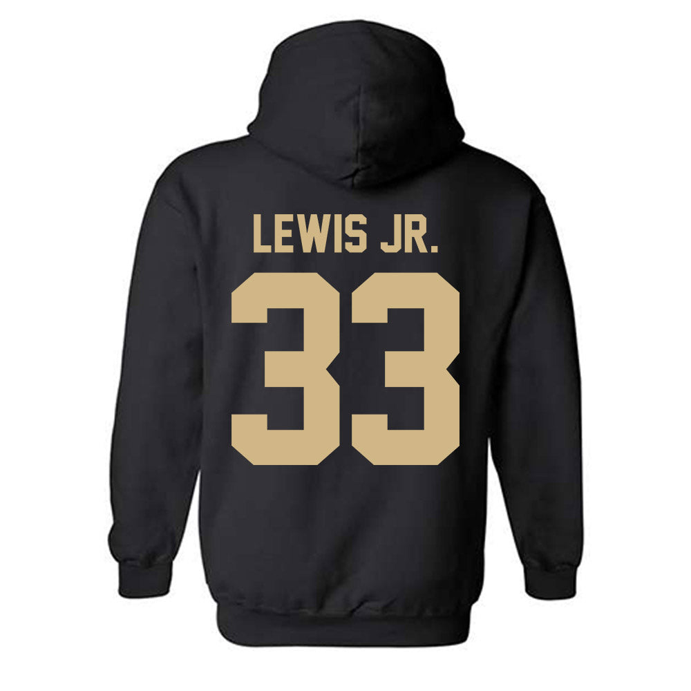 Purdue - NCAA Football : Jeremy Lewis Jr. - Classic Shersey Hooded Sweatshirt-3