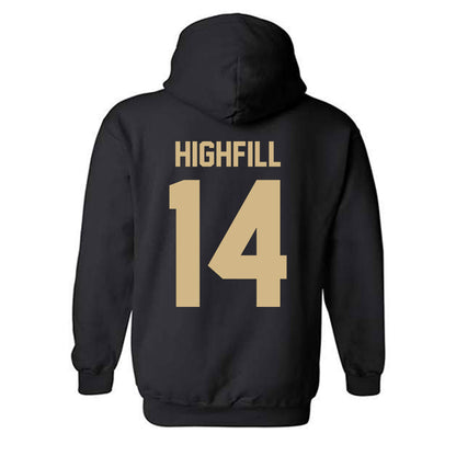 Purdue - NCAA Baseball : Ross Highfill - Classic Shersey Hooded Sweatshirt-1