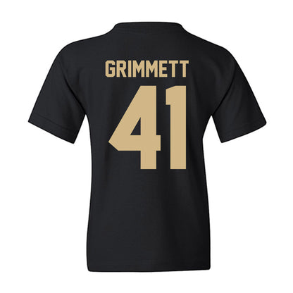 Purdue - NCAA Football : Jon Grimmett - Classic Shersey Youth T-Shirt-1