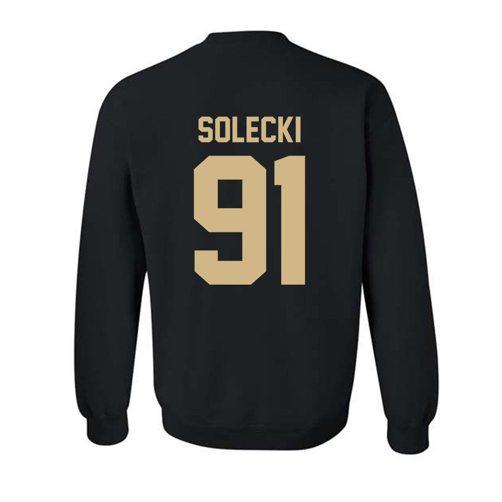 Purdue - NCAA Football : Aiden Solecki - Classic Shersey Crewneck Sweatshirt-1