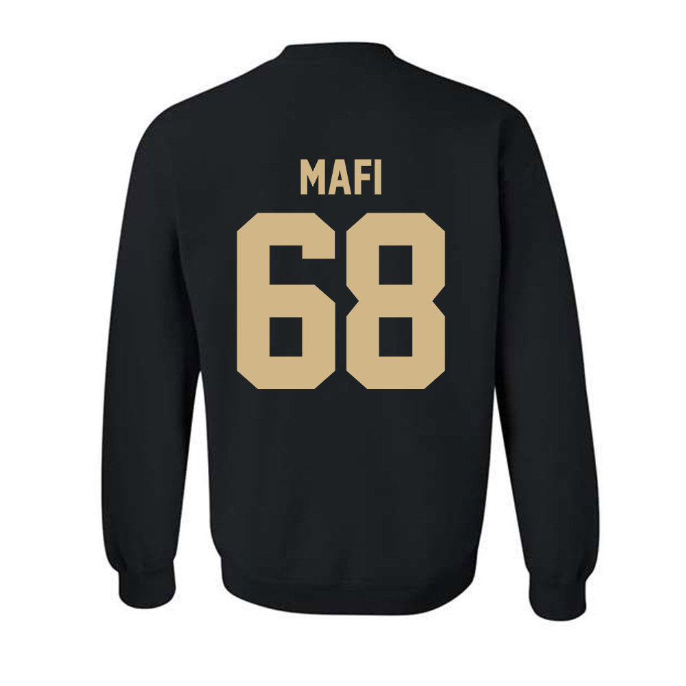 Purdue - NCAA Football : Nuku Mafi - Classic Shersey Crewneck Sweatshirt-3