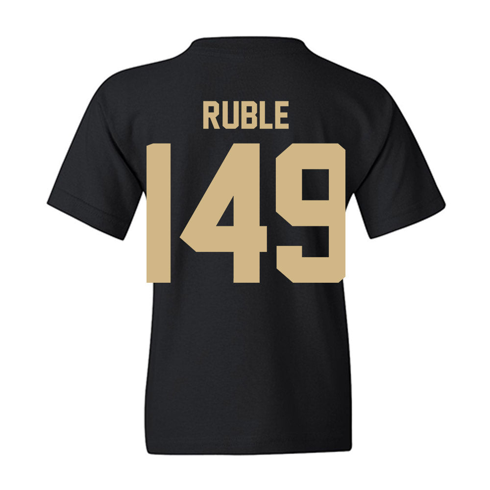 Purdue - NCAA Wrestling : Isaac Ruble - Classic Shersey Youth T-Shirt-1