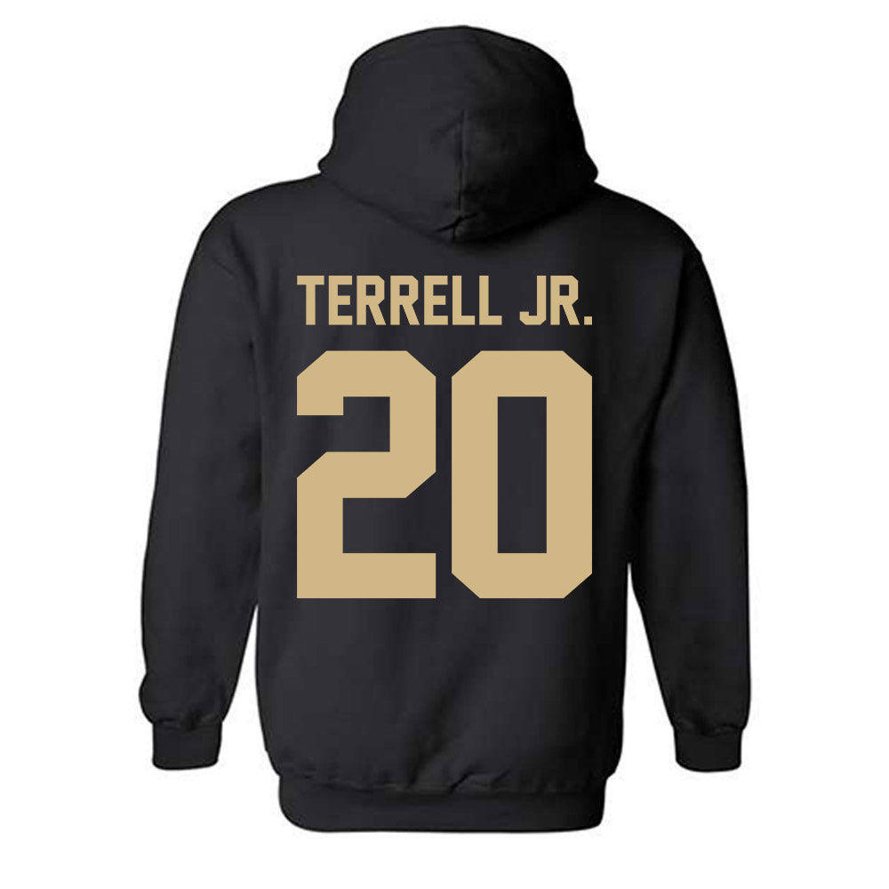 Purdue - NCAA Football : Travis Terrell Jr. - Classic Shersey Hooded Sweatshirt-3